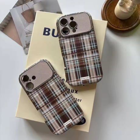 S75042 クラシックチェック iPhoneケース
