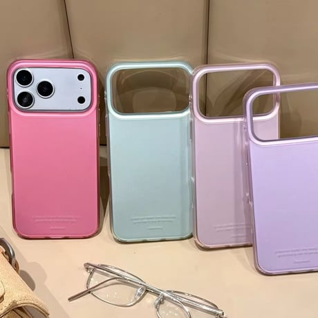 S75547   キャンディーカラーiPhoneケース