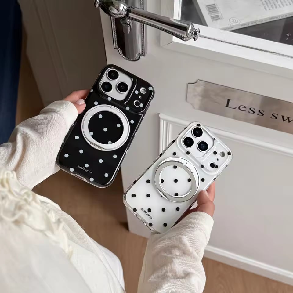 K23172 ドットリングスタンド iPhoneケース | nanomita