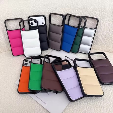 S75116 キルティングエアクッション iPhoneケース