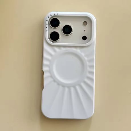 S75147 MagSafe対応 くっきり立体サークル iPhoneケース