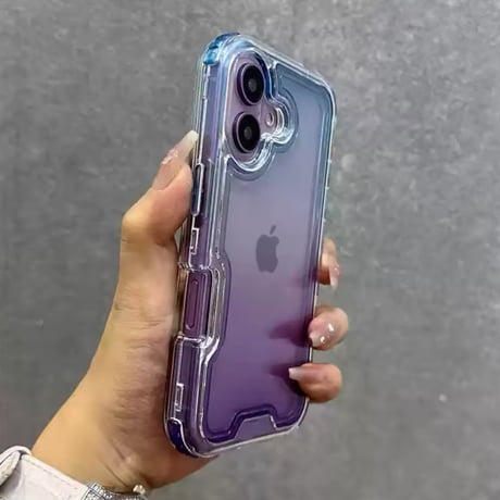 L62067 グラデクリアガード iPhoneケース