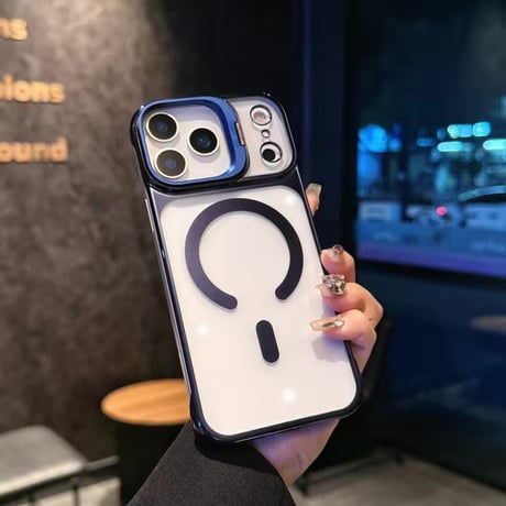 K22979 リングスタンドレンズカバー iPhoneケース（MagSafe対応）
