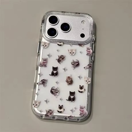 L62377 ペットフレンズ クリアiPhoneケース