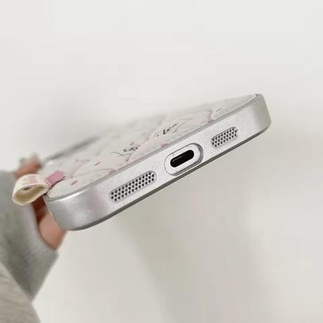 S75043 キルティングドット iPhoneケース