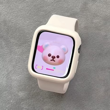 N00161 カラフルフェイス Apple Watchベルト