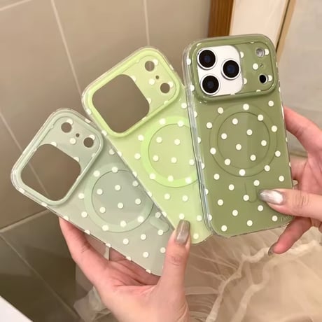 S75648 カラードット MagSafe対応iPhoneケース
