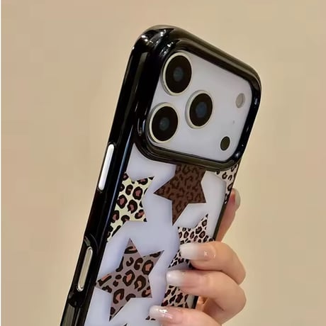 L62345 レオパードスター iPhoneケース