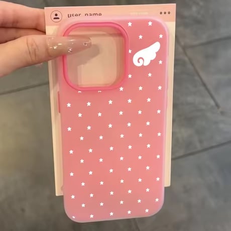 S75375 スターエンジェルiPhoneケース
