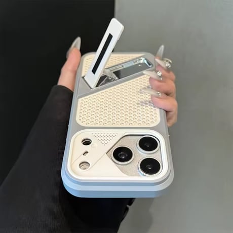 K23186 メッシュスタンドiPhoneケース