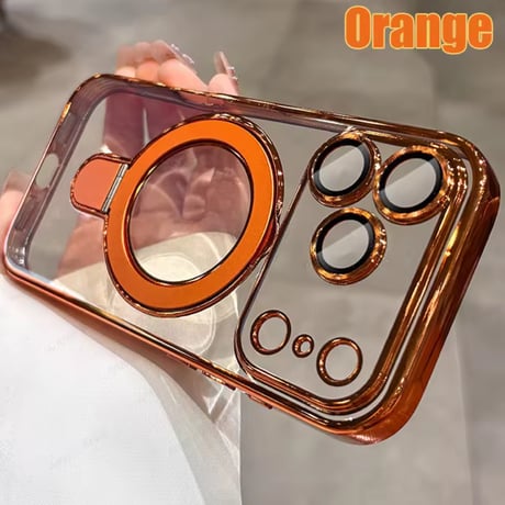 K22966 グロッシーリング MagSafe対応 iPhoneケース