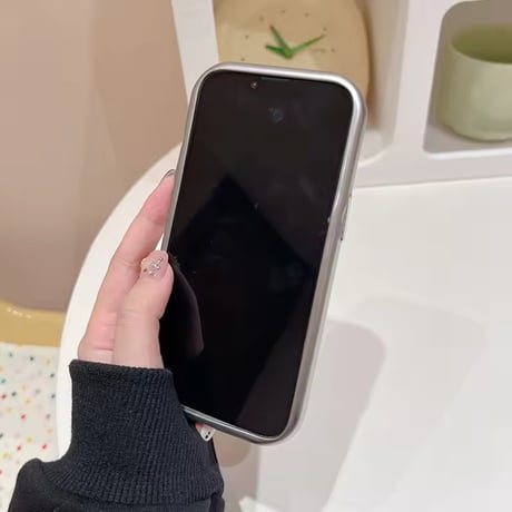 S74354 スノーマンフェイス iPhoneケース