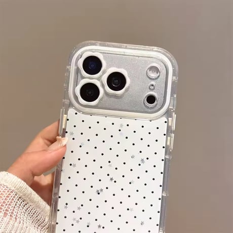 S75345 きらめきスター×ドットiPhoneケース