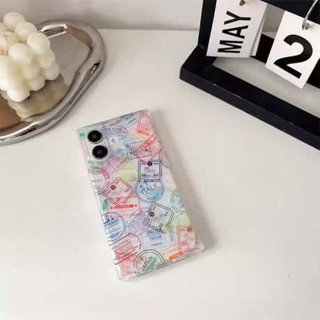 L62128 トラベルスタンプ iPhoneケース