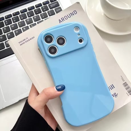 S75507 ぷっくりカラーiPhoneケース