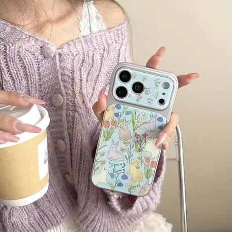 S75431 スプリングバニーガーデン iPhoneケース
