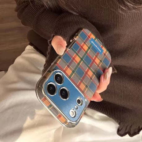 S75402 クラシックチェック iPhoneケース