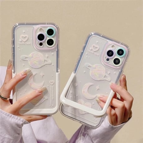 K22757 ゆめかわ惑星クリアスタンドケース