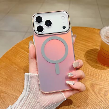 S75052 カラーフレーム MagSafe対応 iPhoneケース