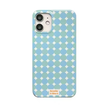 S74725 「favorite blue collection」ブルー柄iPhoneケース