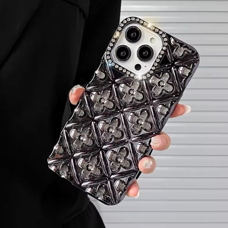 S74305 3Dジュエリープレス iPhoneケース