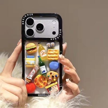 S75545 ミニチュアフードiPhoneケース