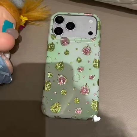 S75666 きらめくフルーツドット iPhoneケース