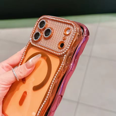 L62422 ジュエルフレーム MagSafe対応iPhoneケース