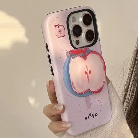 K22933 フルーツポップソケット付き iPhoneケース