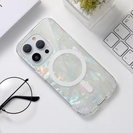 S75170 オーロラシェル MagSafe iPhoneケース