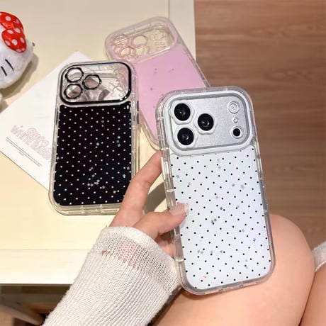 S75345 きらめきスター×ドットiPhoneケース