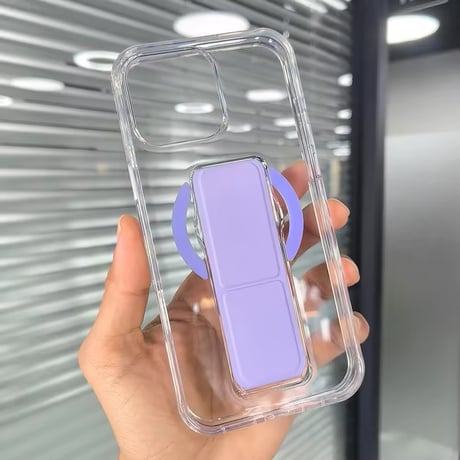K22740 MagRingスタンドクリア iPhoneケース