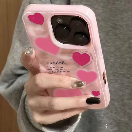 S75077 Believe ハートポップ iPhoneケース
