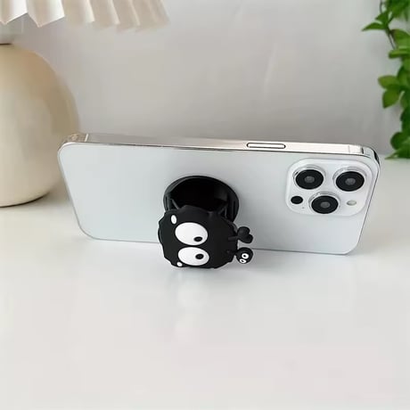P0356 キュート目玉キャラスマホグリップ