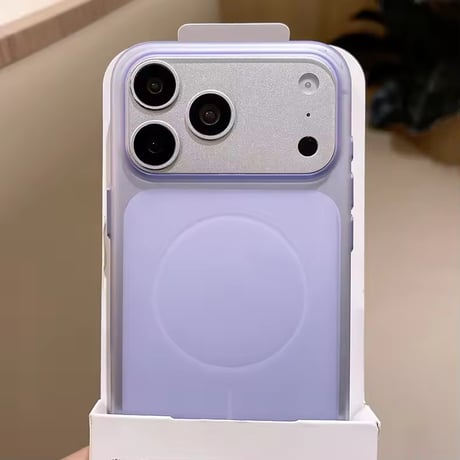 S75505 マットカラーMagSafe対応iPhoneケース
