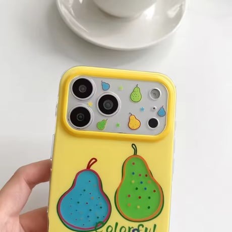 S75608 カラフルペアー iPhoneケース