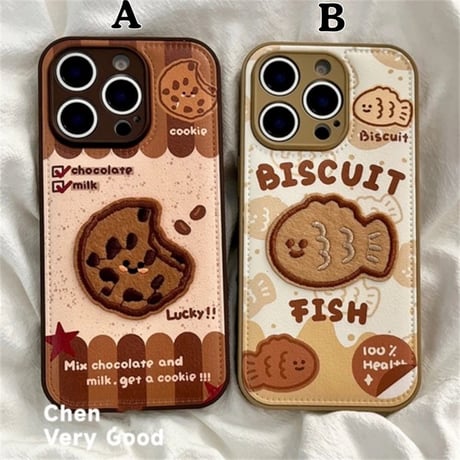 S74420 クッキー＆たい焼き iPhoneケース