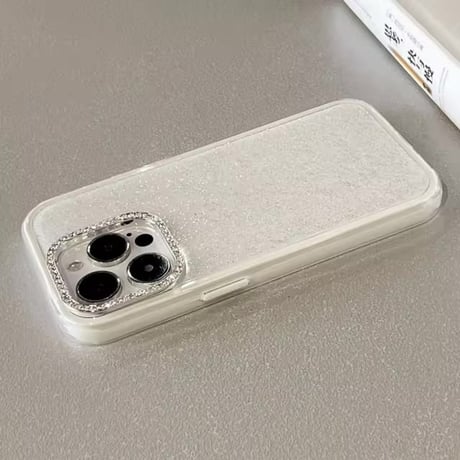 【即納商品】S74641 キラキラカメラフレームカラフルグリッターiPhoneケース