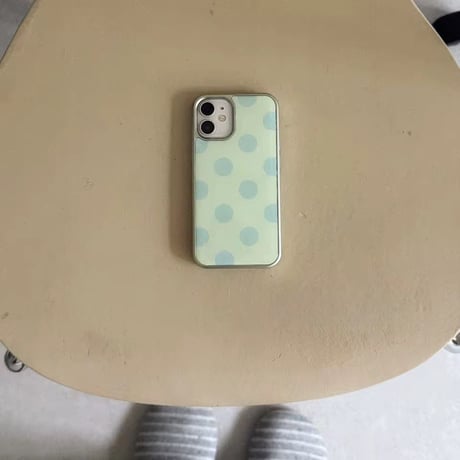 S74854 レトロドット iPhoneケース