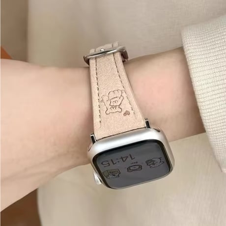 N00137 わんちゃんデザインのApple Watchバンド