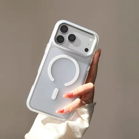 S75482 カラーフレームMagSafe iPhoneケース