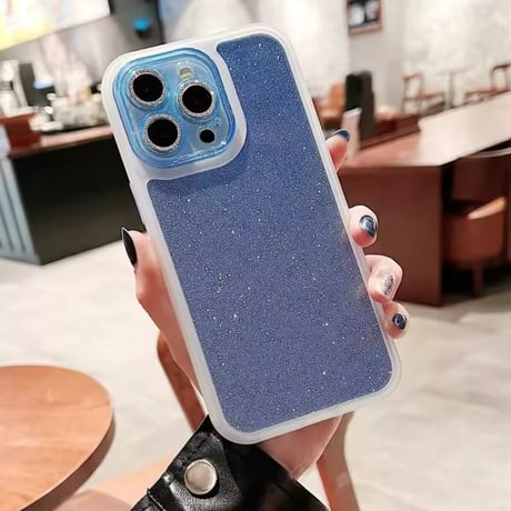 S74151 カラフルグリッター iPhoneケース