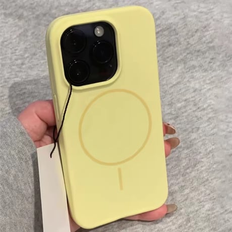 S74929 カラフルシリコン MagSafe対応 iPhoneケース