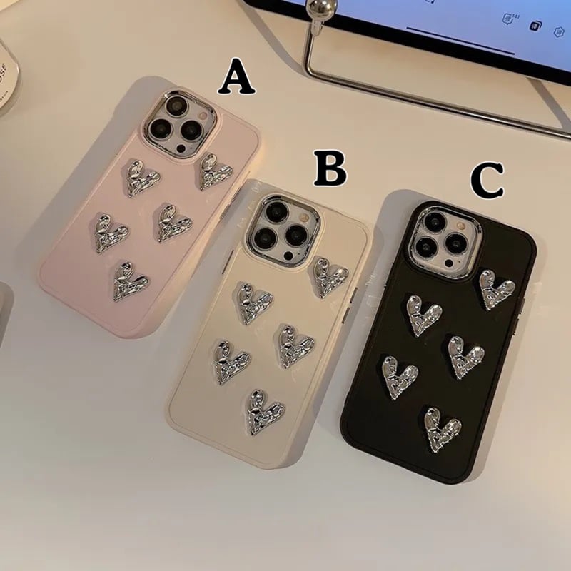 S73813 SILVER LOVE - キラキラ輝く大人可愛いiphoneケース | na