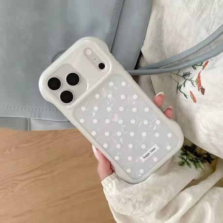 S75576 オーロラドット＆ハート iPhoneケース