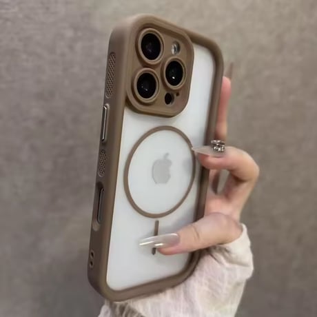 L62286 フレームカラーMagSafe対応iPhoneケース