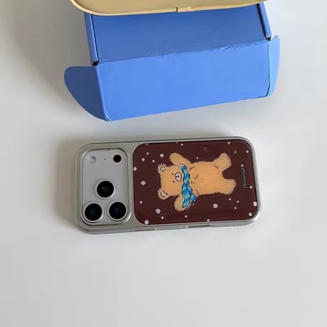 S75560 マフラーベアドット iPhoneケース