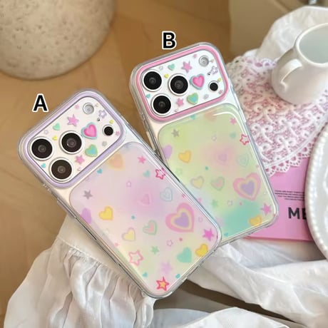 S75667 ゆめかわハートスター iPhoneケース