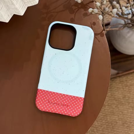 S75066 ドットラインデザイン MagSafe対応 iPhoneケース