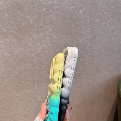 S75288 うねうねグラデーションiPhoneケース